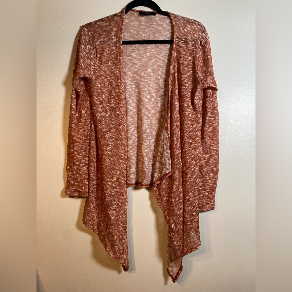 Rust Orange Forever 21 Cardigan